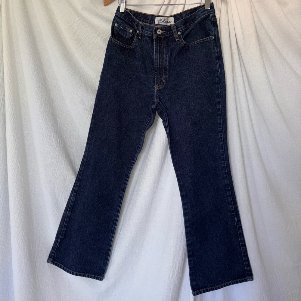 Express Dark Wash Straight-Leg Jeans